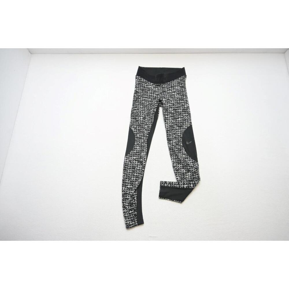 Nike Pro HyperWarm Velour Leggings Athletic Compression Pants Womens Sz Small
